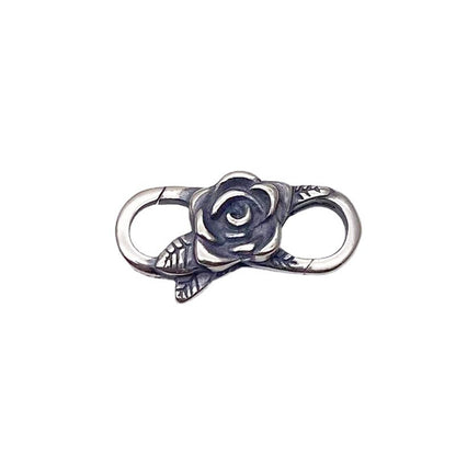 Fermoir Mousqueton Rose - Argent S925