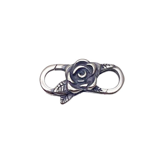Fermoir Mousqueton Rose - Argent S925