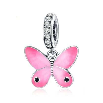 Charms Thème Papillons - Argent S925