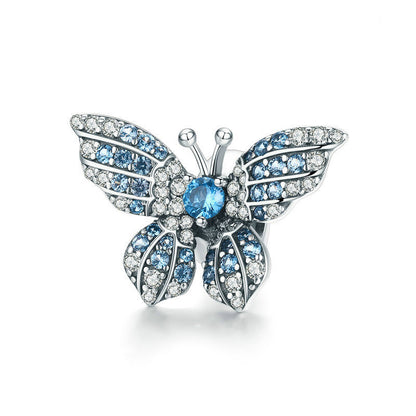 Charms Thème Papillons - Argent S925