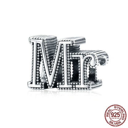 Charm à Lettres Mr - Argent S925