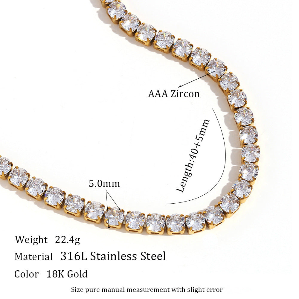 Colliers Zeny - Acier Inoxydable