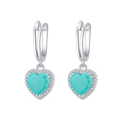Pierre Amour Boucles D'oreilles Exquis Oreille en Forme de Coeur Fermoirs - Maria B.