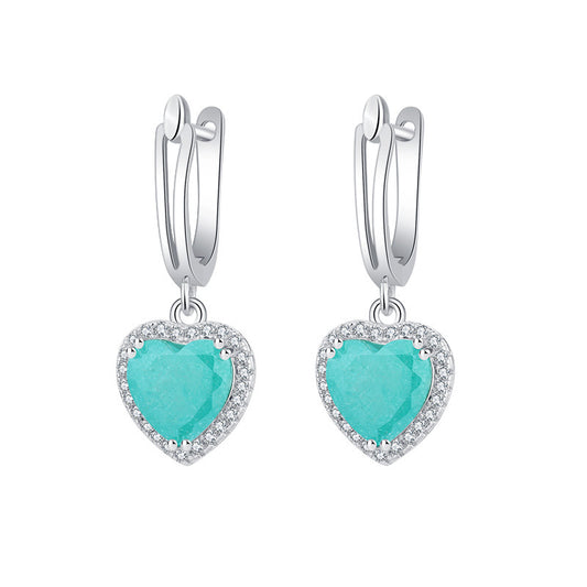 Pierre Amour Boucles D'oreilles Exquis Oreille en Forme de Coeur Fermoirs - Maria B.