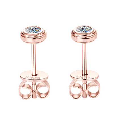 Boucles d’oreilles ÉCLAT ÉTERNEL - Diamant moissanite & Argent 925 millième