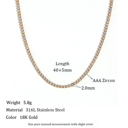 Colliers Zeny - Acier Inoxydable