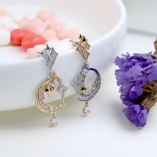 Boucles d'oreilles luxe haut de gamme femme - Maria B.