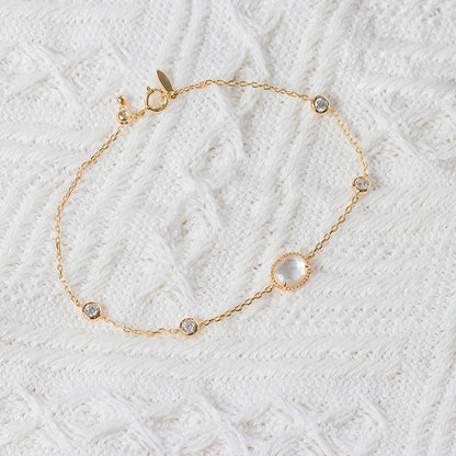 Bracelet à bulles papillon blanc - Maria B.