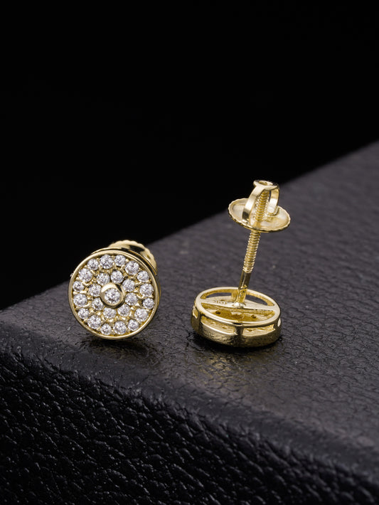 Boucles d'oreilles Joy - Diamant Moissanite 0.34Ct et Argent Sterling 925