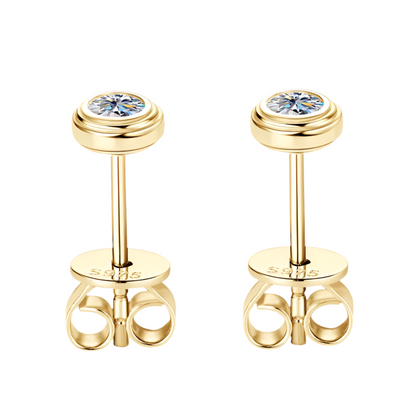 Boucles d’oreilles ÉCLAT ÉTERNEL - Diamant moissanite & Argent 925 millième