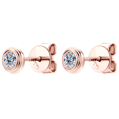 Boucles d’oreilles ÉCLAT ÉTERNEL - Diamant moissanite & Argent 925 millième