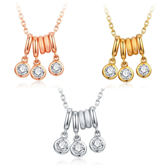 Collier ÉCLAT ÉTERNEL - Diamant moissanite & Argent 925 millième