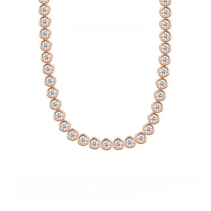 Bracelet ou Collier ÉCLAT ÉTERNEL - Diamant moissanite & Argent 925 millième