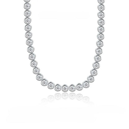 Bracelet ou Collier ÉCLAT ÉTERNEL - Diamant moissanite & Argent 925 millième