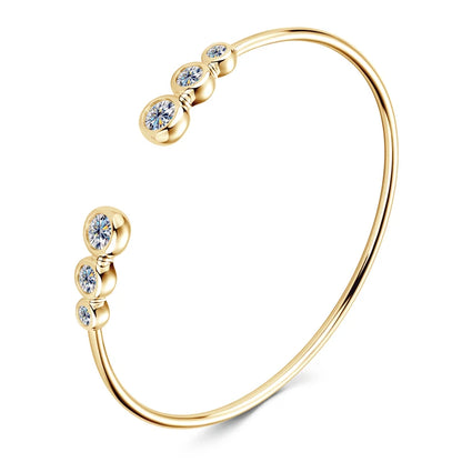 Bracelet ÉCLAT ÉTERNEL - Diamant moissanite & Argent 925 millième