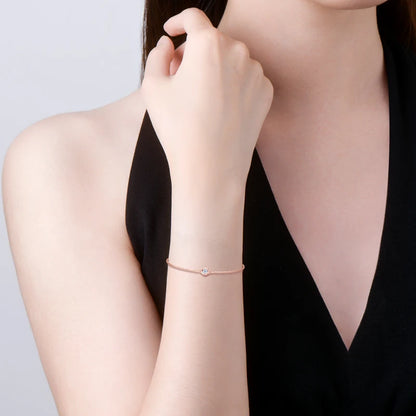 Bracelet ÉCLAT ÉTERNEL - Diamant moissanite & Argent 925 millième