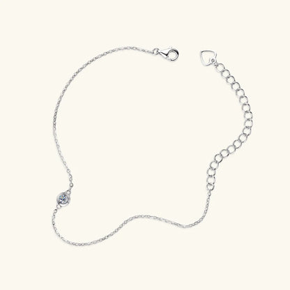 Bracelet ÉCLAT ÉTERNEL - Diamant moissanite & Argent 925 millième