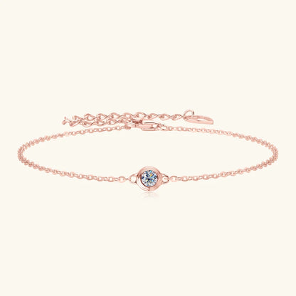 Bracelet ÉCLAT ÉTERNEL - Diamant moissanite & Argent 925 millième