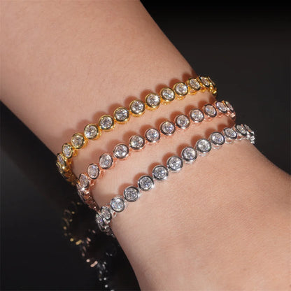 Bracelet ou Collier ÉCLAT ÉTERNEL - Diamant moissanite & Argent 925 millième