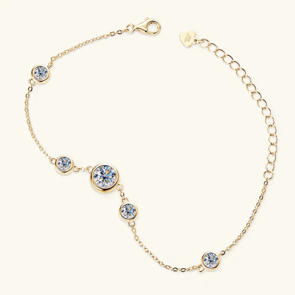 Bracelet ÉCLAT ÉTERNEL - Diamant moissanite & Argent 925 millième