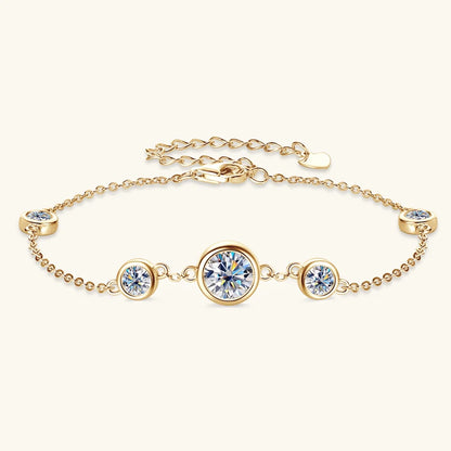 Bracelet ÉCLAT ÉTERNEL - Diamant moissanite & Argent 925 millième