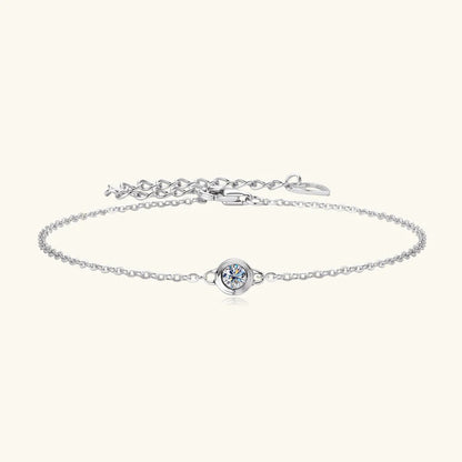 Bracelet ÉCLAT ÉTERNEL - Diamant moissanite & Argent 925 millième
