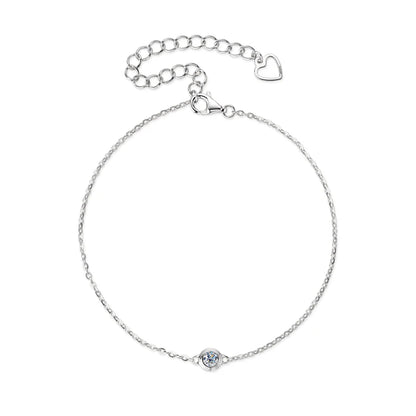 Bracelet ÉCLAT ÉTERNEL - Diamant moissanite & Argent 925 millième
