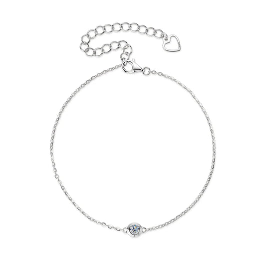 Bracelet ÉCLAT ÉTERNEL - Diamant moissanite & Argent 925 millième