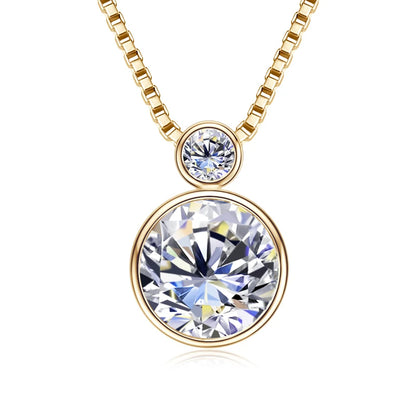 Collier ÉCLAT ÉTERNEL - Diamant moissanite & Argent 925 millième