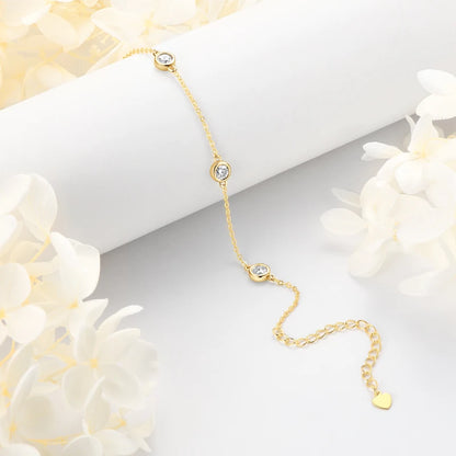 Bracelet ÉCLAT ÉTERNEL - Diamant moissanite & Argent 925 millième