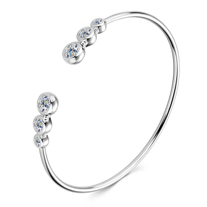 Bracelet ÉCLAT ÉTERNEL - Diamant moissanite & Argent 925 millième