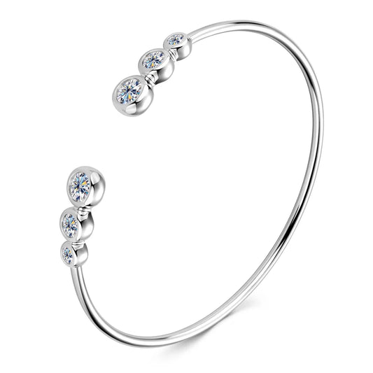 Bracelet ÉCLAT ÉTERNEL - Diamant moissanite & Argent 925 millième