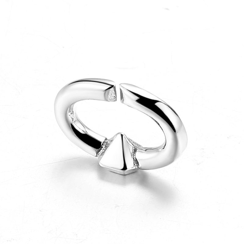 Accessoire Boucle Basique Petit Triangle - Argent S925 - Maria B.