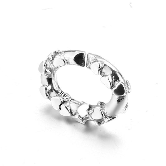 Accessoire Boucle Petits Coeurs - Argent S925 - Maria B.