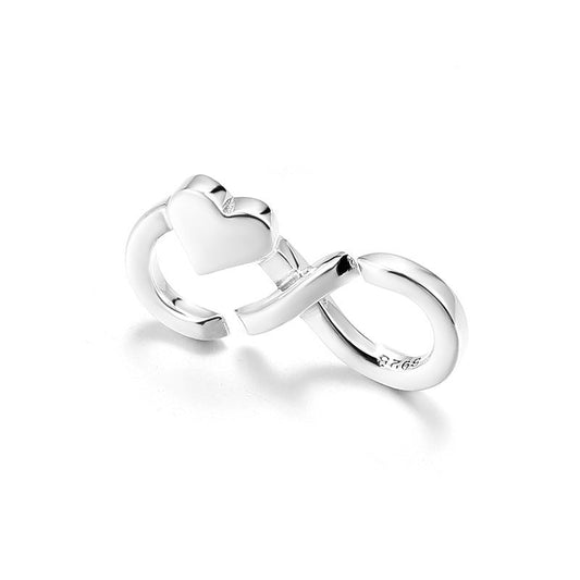 Accessoire Coeur Infini - Argent S925 - Maria B.