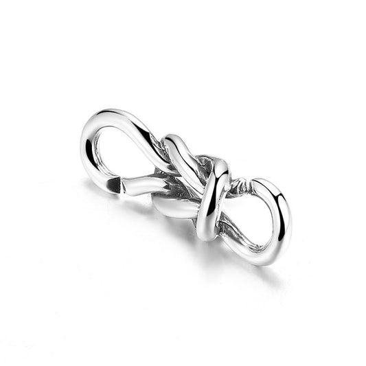 Accessoire Noeud Plat - Argent S925 - Maria B.
