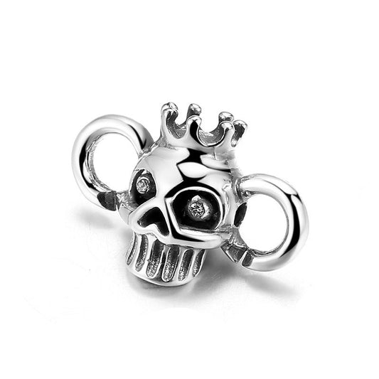 Accessoire Tête de Mort avec Couronne - Argent S925 - Maria B.