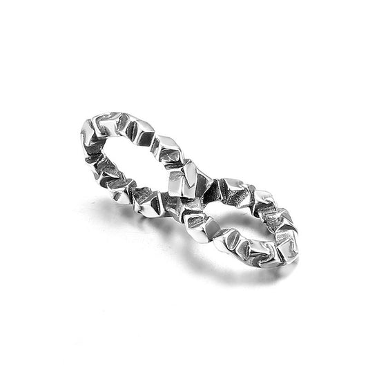 Accessoire Torsadé en Treillis - Argent S925 - Maria B.