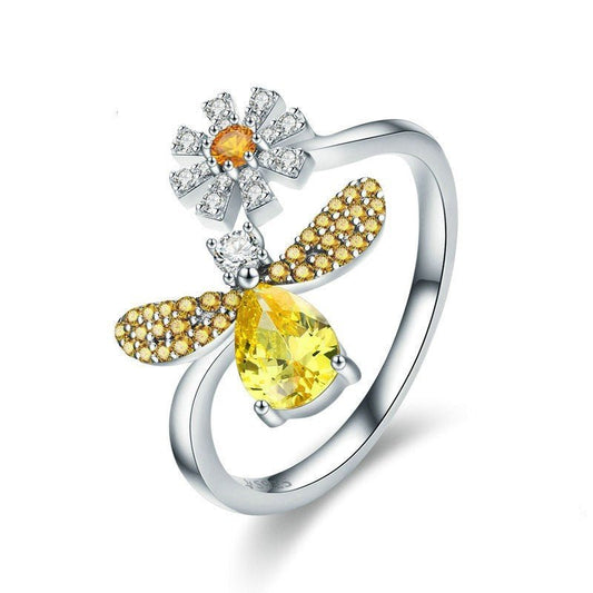 Bague Alyssa - Argent Sterling 925 et Zircons - Maria B.