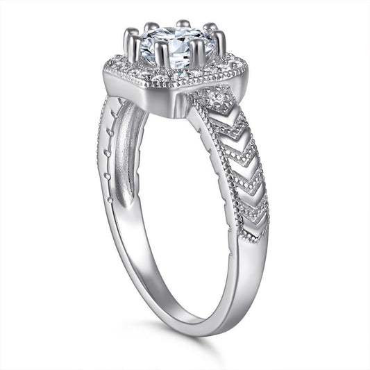 Bague Harmonia - Argent S925 et Zircons - Maria B.