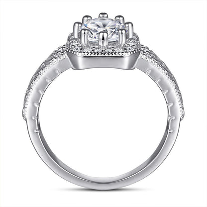 Bague Harmonia - Argent S925 et Zircons - Maria B.
