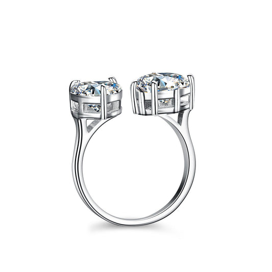 Bague Joy - Moissanite et Argent Sterling 925 - Maria B.