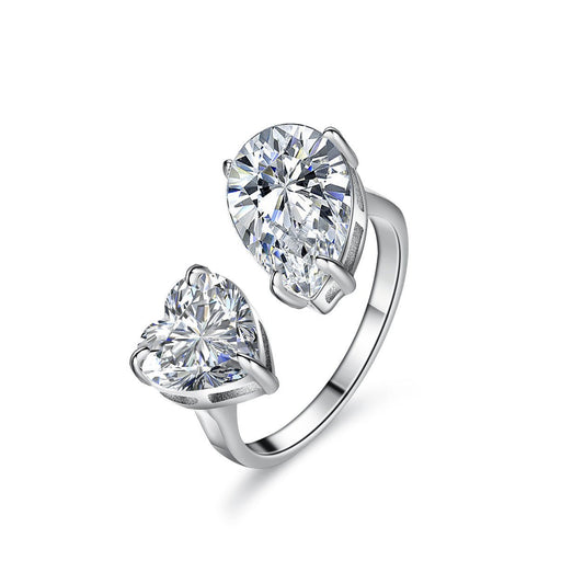 Bague Joy - Moissanite et Argent Sterling 925 - Maria B.