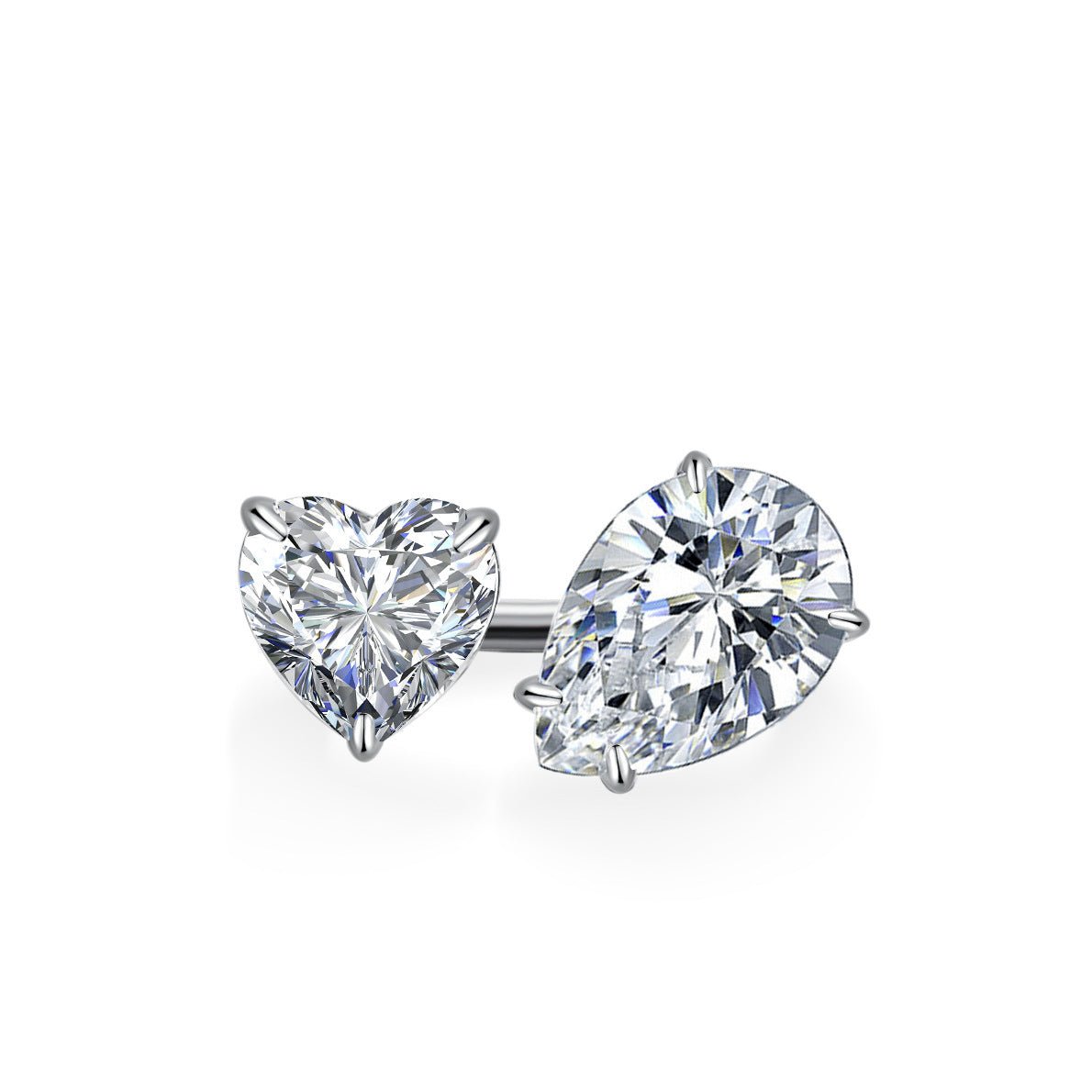 Bague Joy - Moissanite et Argent Sterling 925 - Maria B.