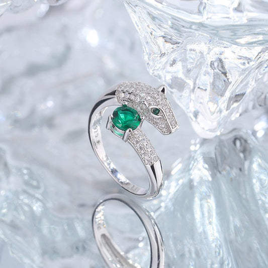 Bague La Léopardesse - Argent sterling 925 - Maria B.