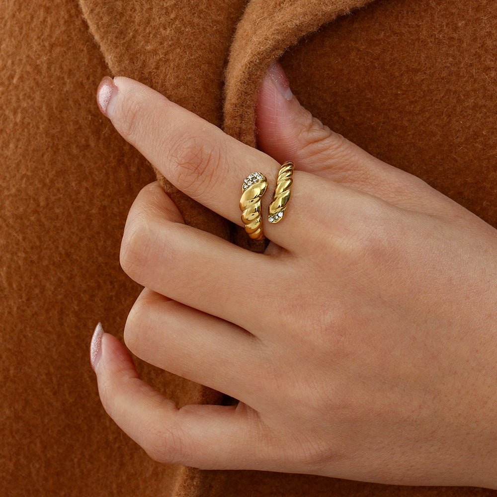 Bague Melody - Acier Inoxydable - Maria B.