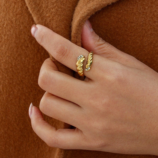 Bague Melody - Acier Inoxydable - Maria B.