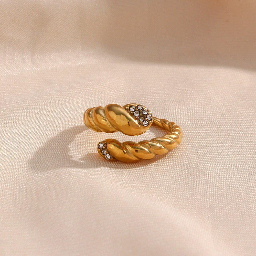 Bague Melody - Acier Inoxydable - Maria B.
