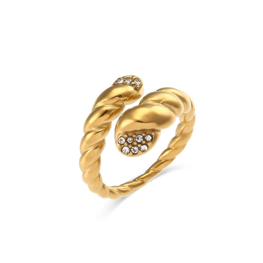 Bague Melody - Acier Inoxydable - Maria B.