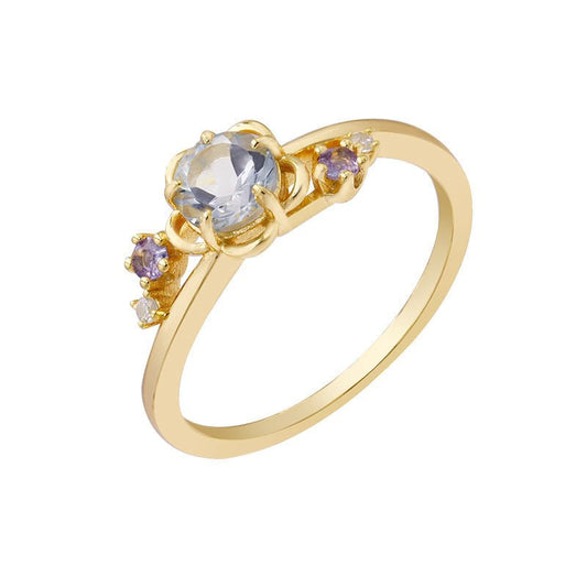 Bague Nina - Argent et plaqué Or - Maria B.